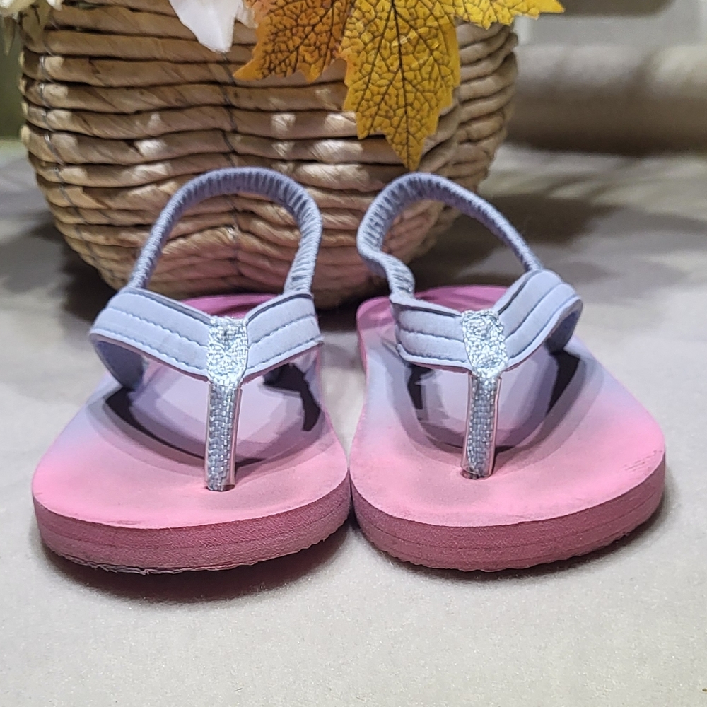 Simple Joys by Carter's Girls Kimmie Nora Jelly Sandal Set Of 2 Size 7 Toddlers - Picture 8 of 15